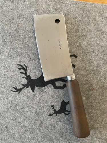 Altes metzger hackbeil - metzger-hackbeil, /