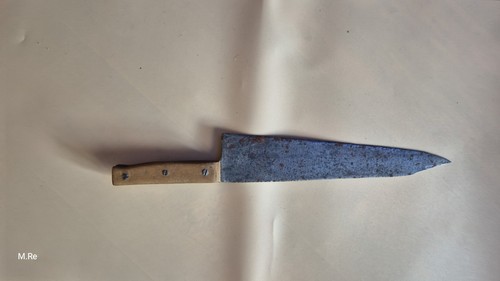 Großes antikes kochmesser - großes,