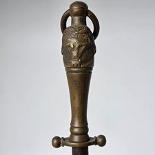 Antiker Jagd Wetzstahl mit