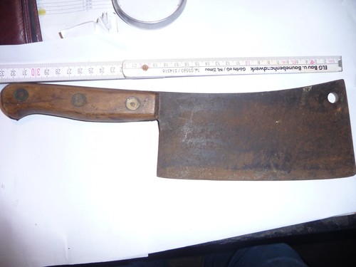 Antikes hackmesser - antikes,