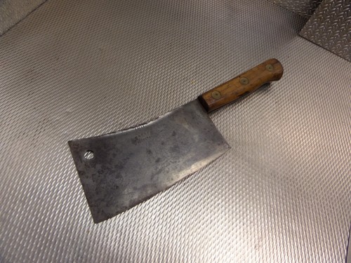 Alte küchenbeil hackmesser - küchenbeil,