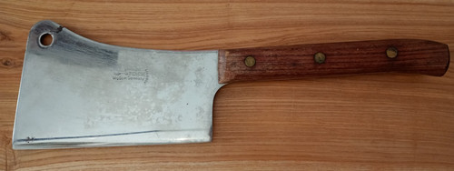 Altes küchenbeil hackmesser - ,