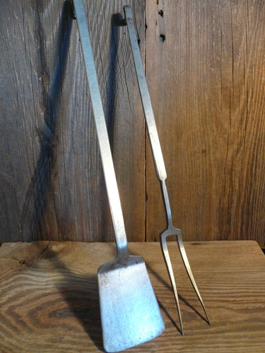 Gabel fleisch pfannenwender - fleisch,