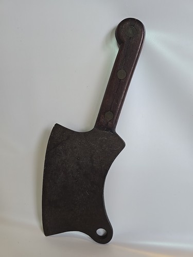 Schlachtbeil antikes fleischer - schlachtbeil,