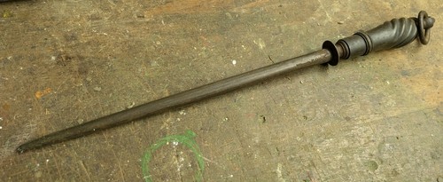 Antiker wetzstahl mit - wetzstahl,