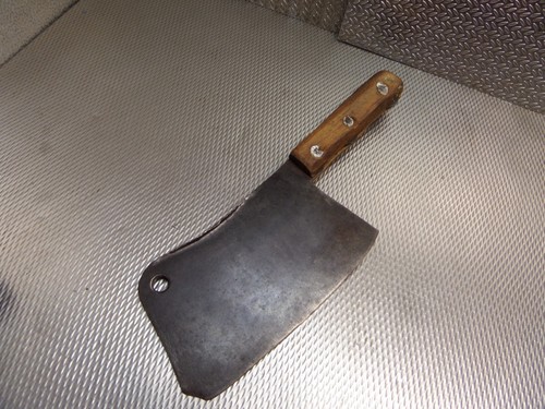 Alte küchenbeil hackmesser - alte,