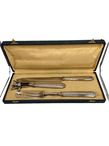 Antik art deco fleisch besteck - art,