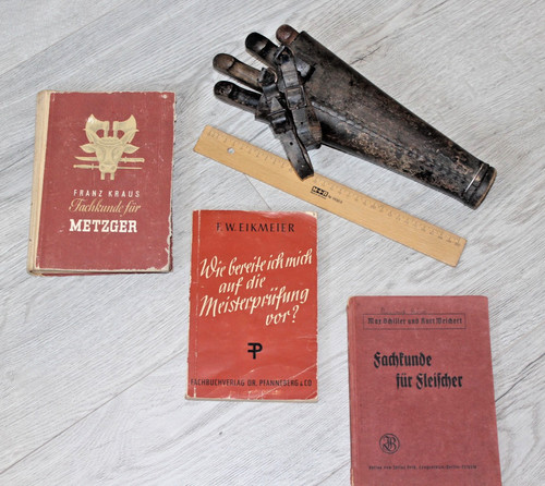 Alter lederköcher mit - alter, 4