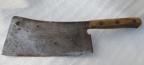 Antik fleischer beil - mit, alter