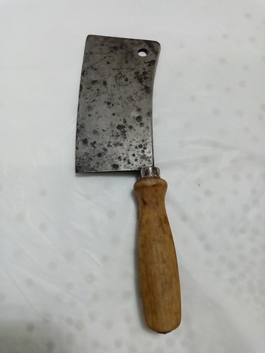 Vintage schlachtebeil beil - schlachtebeil,,